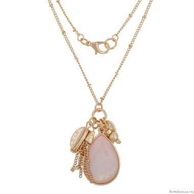 Колье Fiore Luna, ROSE QUARTZ